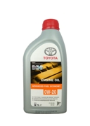 Моторное масло TOYOTA ENGINE OIL 0W-20 синтетика 1л