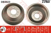 Барабан тормозной CITROEN/FIAT/PEUGEOT all Bus 94-02 /D=271mm