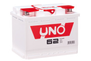 Аккумулятор UNO 62Ач 530А обратная/п.