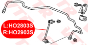 Тяга стабилизатора передней подвески, правая