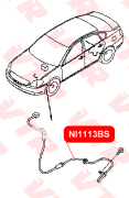 Датчик АБС передней подвески, правый
