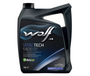 Моторное масло Wolf VITALTECH 5W20 D1 4л
