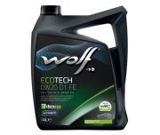 Моторное масло Wolf ECOTECH 0W20 D1 FE 4л