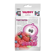 Ароматизатор подвес. YAMMY картон с пропиткой Осьминог Fresh Berries (1, 200)