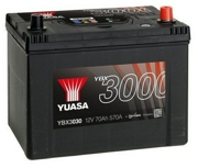Аккумулятор YUASA YBX 3000 72Ач 630А обратная/п.