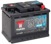 Аккумулятор YUASA YBX 9000 60Ач 680А обратная/п.