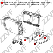 КОЛЬЦО УПЛОТНИТЕЛЬНОЕ ( D=13,98MM) BMW 3 E30/E36, 5 E28/E34/E39, 6 E24, 7 E23/E32/E38, X5 E53