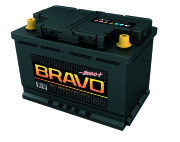 Аккумулятор АКОМ BRAVO 74Ач 650А обратная/п.
