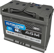 Аккумулятор АКОМ Ultimatum AGM 60Ач 680А обратная/п.