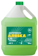 Антифриз АЛЯСКА Long Life Green 40 10л
