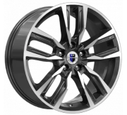Диск литой КИК 8x18R 5/114,3 Алмаз черный