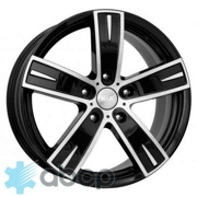 Диск литой КИК 8x18R 5/114,3 Алмаз черный