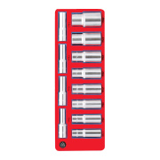 МАСТАК Набор глубоких головок 1/2”, шестигранные, ложемент, 12 предметов